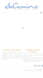 Mobile Screenshot of decamino.info