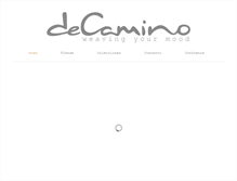 Tablet Screenshot of decamino.info